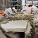 Imagen para el artículo titulado Encuentran un sarcófago con forma humana bajo la catedral de Notre-Dame